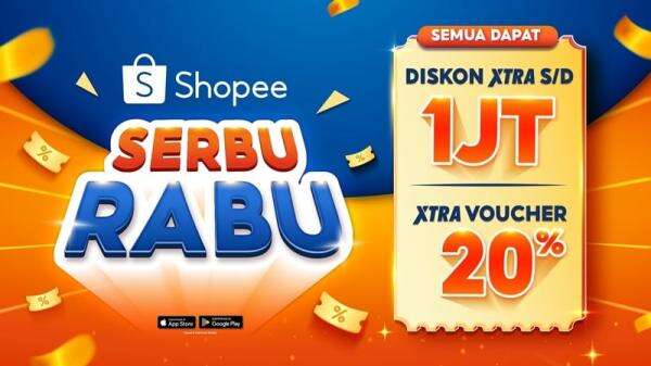 Serbu Rabu Shopee: Promo XTRA & Voucher 20, Cara Hemat Tiap Rabu!