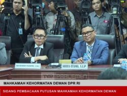 MKD Tak Penuhi Tuntutan 17+8: 5 Anggota DPR RI Diadili, Tak Ada yang Dipecat