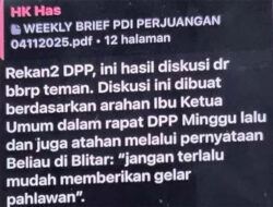 Viral Chat Hasto PDIP: Perintah Galang Opini Tolak Gelar Pahlawan Soeharto, Ini Faktanya