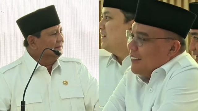Prabowo Beri Julukan Don Si Kancil ke Dasco dan Pesan Legacy: Manusia Mati Meninggalkan Nama