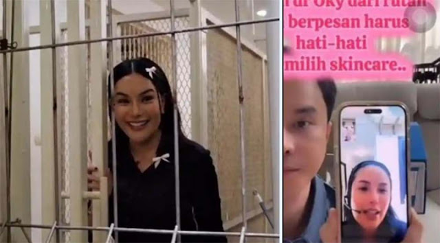 Nikita Mirzani Live dari Penjara, Kuasa Hukum Beberkan Fakta yang Mengejutkan