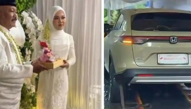 Viral! Pengusaha Mebel Jepara, 61 Tahun, Nikahi Gadis 19 Tahun dengan Mahar Mobil HRV