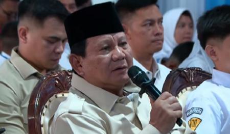 Prabowo Tegaskan Komitmen Kesejahteraan Rakyat: Tidak Rela Ada yang Miskin di Abad 21