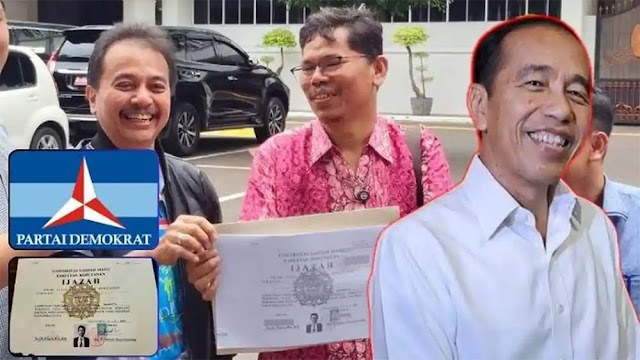 Joman Beberkan 700 Bukti & Tuding Orang Besar Demokrat Dalangi Isu Ijazah Jokowi