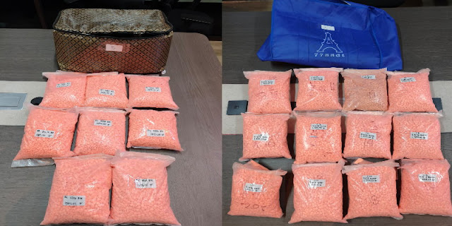 Kurir 207.529 Pil Ekstasi Ditangkap di Tangerang Usai Kabur dari Kecelakaan Tol Lampung