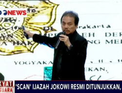 Roy Suryo Bersumpah Demi Allah: Lembar Pengesahan Skripsi Jokowi Tidak Ada di UGM