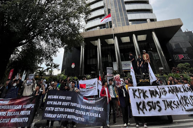 KPK Didesak Usut Gatot Nurmantyo, Dugaan Korupsi Cetak Sawah Rugikan Negara Triliunan