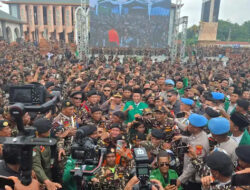 Kapolri Pimpin Apel Banser, 11 Ribu Personel Siaga Pengamanan Nataru 2026