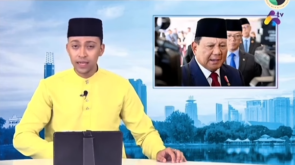 TV Malaysia Kritik Penanganan Bencana Prabowo, Warganet Indonesia Bereaksi Keras