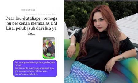 Lisa Mariana Minta Maaf ke Atalia via DM: Unggah Bukti & Reaksi Warganet
