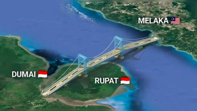 Jembatan Dumai-Melaka 47 KM: Kajian Dimulai dengan Anggaran Rp 2 Miliar