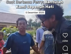 Ferry Irwandi Kumpulkan Rp 10 Miliar, Temukan Warga Aceh Tamiang Tak Makan Berhari-hari