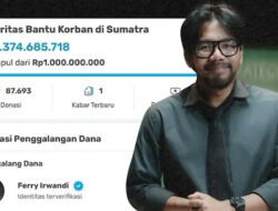 Ferry Irwandi Santai Tanggapi Sindiran DPR Soal Donasi Rp 10 Miliar untuk Korban Banjir