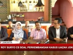 Roy Suryo & Dokter Tifa Tunjuk Refly Harun, Perkuat Tim Hukum Hadapi Kasus Fitnah Ijazah