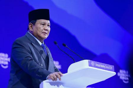 Prabowo di WEF 2026: Tantang Pengusaha Nakal, Sita 4 Juta Hektare Lahan Ilegal