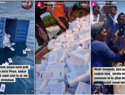 Viral Video Kontainer iPhone di Laut Jawa: Hoax AI atau Fakta?