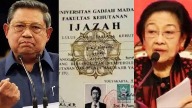 SBY dan Megawati Siap Jalur Hukum Atas Isu Ijazah Jokowi, Ini Kata Demokrat & PDIP