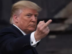 Trump Acungkan Jari Tengah ke Pekerja: Janji Buka Arsip Epstein Terbukti Bohong?