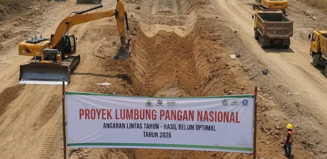 Proyek Lumbung Pangan Prabowo Disorot: Anggaran 2025 Dipakai di 2024 & Daftar Potensi Kerugian