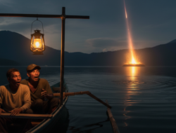 Meteor Jatuh di Danau Maninjau 2026? Ini Klarifikasi Resmi Polisi