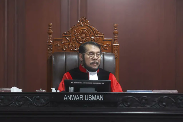 Hakim MK Anwar Usman Absen 81 Kali di 2025: MKMK Keluarkan Surat Peringatan