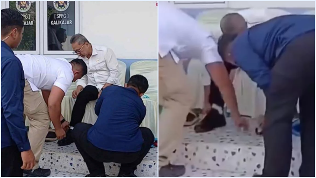 Momen Viral Staf Bersihkan Sepatu, Menko Pangan Zulkifli Hasan Tinjau SPPG Kalikajar Wonosobo