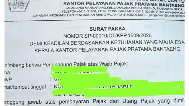 Wajib Pajak Didenda Rp26,5 Juta Protes Aturan Standar Ganda Kantor Pajak