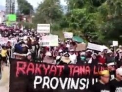 Demo Besar Tuntut Provinsi Luwu Raya Blokade Trans Sulawesi, Aktivitas Lumpuh