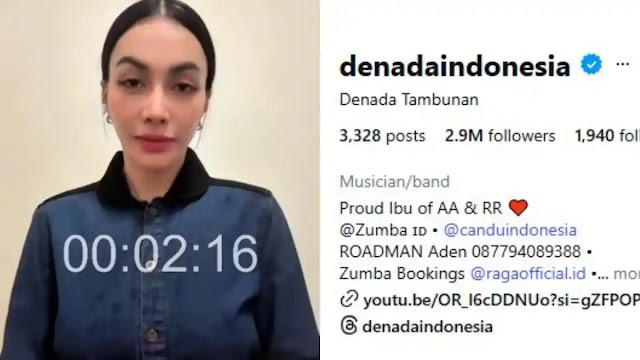 Denada Akui Ressa Rizky sebagai Anak: Ganti Bio Instagram, Netizen Ragukan Ketulusan