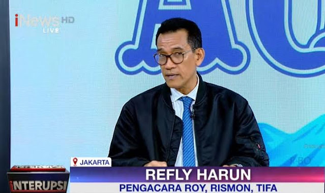 Refly Harun Tolak Tawaran Restorative Justice Jokowi untuk Klien BALA RRT