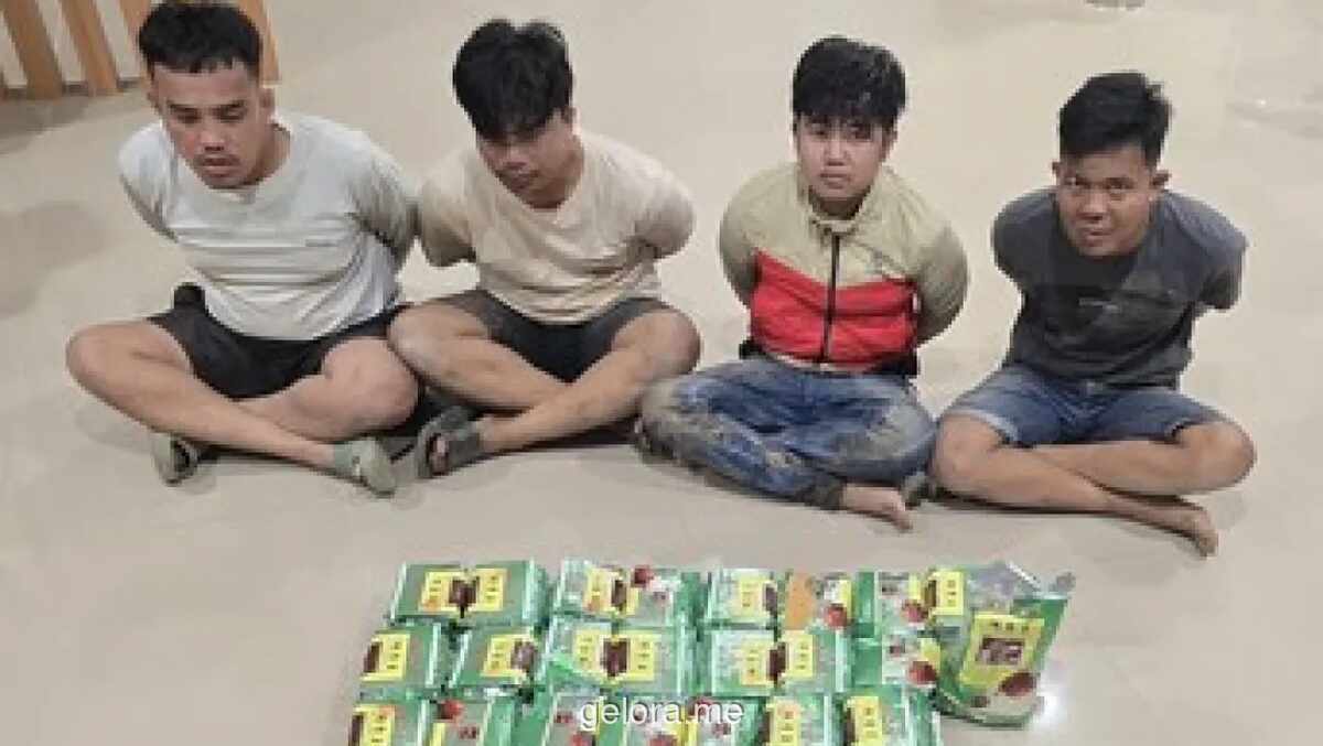 Bareskrim Amankan 30 Kg Sabu Senilai Rp54 Miliar di Banyuasin, Empat Tersangka Ditangkap