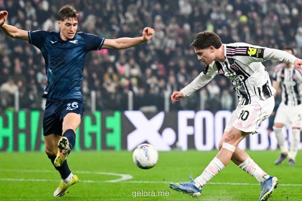 Juventus Bangkit dari Ketertinggalan, Imbangi Lazio 2-2 di Injury Time