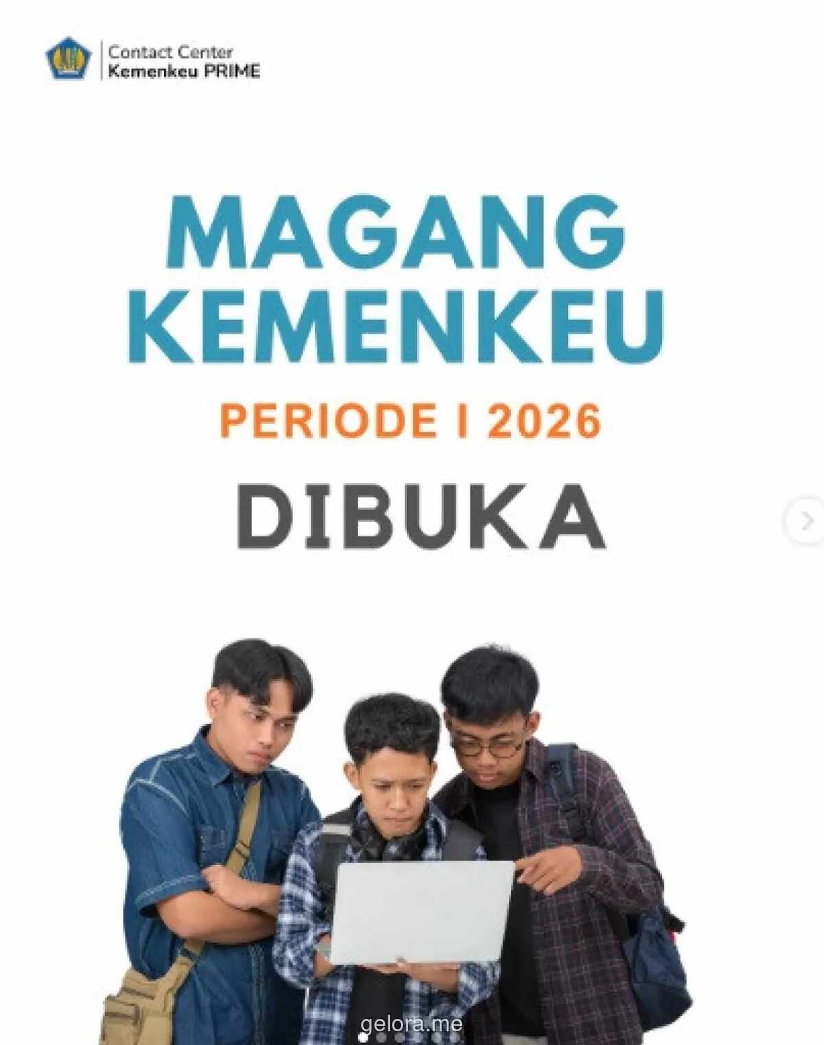 Kemenkeu Buka Pendaftaran Magang Reguler 2026 untuk Mahasiswa dan Fresh Graduate