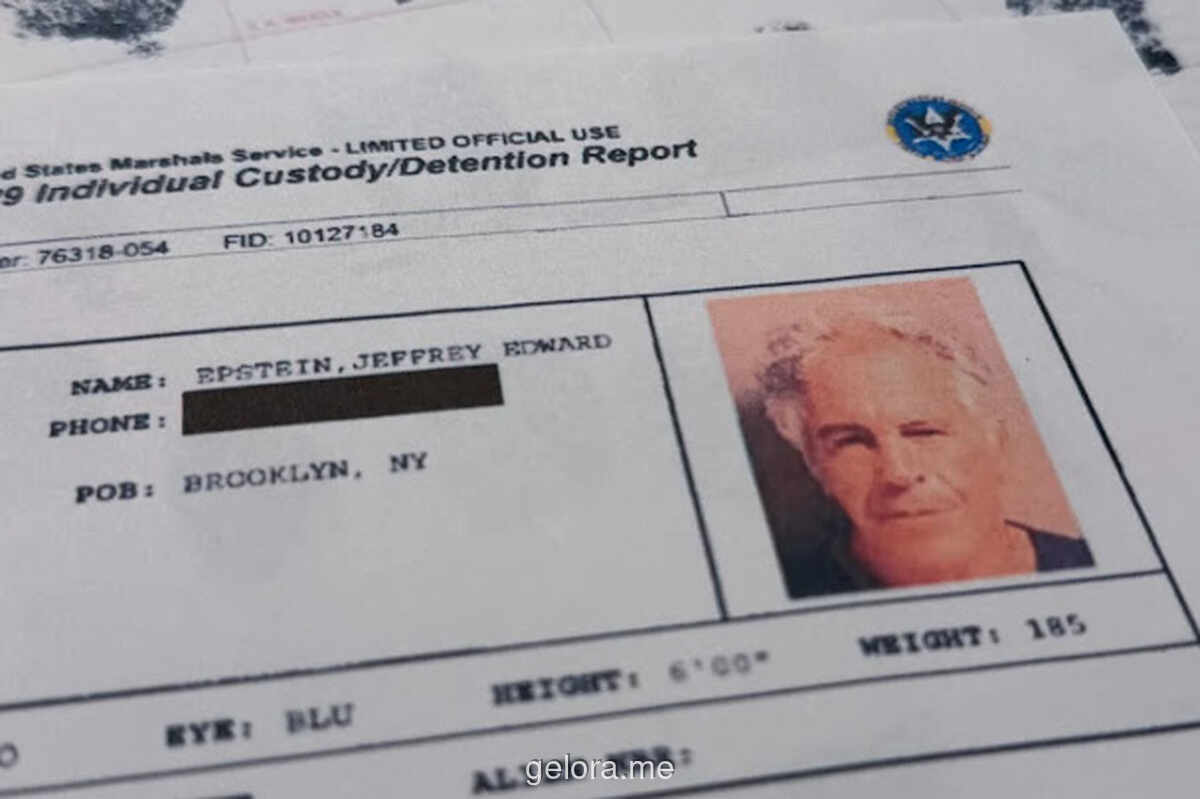 Dokumen AS Konfirmasi Kematian Epstein Terbit Sehari Sebelum Ia Ditemukan Tewas