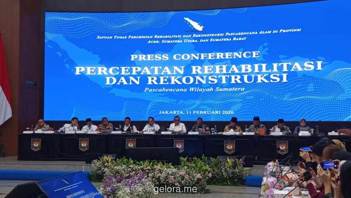 70 Persen Wilayah Terdampak Bencana di Sumatera Kembali Normal