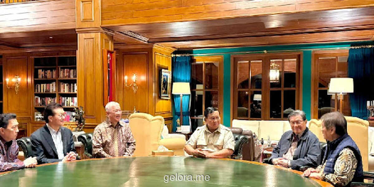 Prabowo Gelar Pertemuan Intensif dengan Lima Konglomerat Bahas Ekonomi