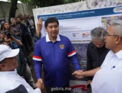 Menteri PUPR Tinjau Lahan Calon Rusun Subsidi 1.208 Unit di Bandung
