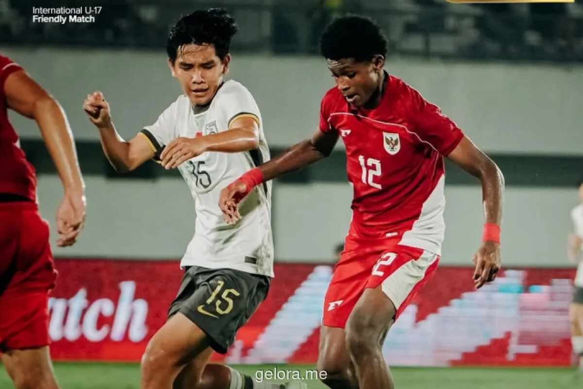 Timnas Indonesia U-17 Tunjukkan Perbaikan, Tumbang Tipis dari Tiongkok 2-3